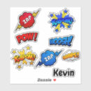 Recherche de discours autocollants Coloré