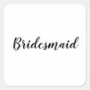 Recherche de menager autocollants Bridesmaid