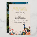 Recherche de paons invitations Moderne