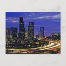 Recherche de seattle la nuit cartes postales Ciel