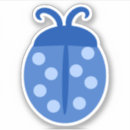 Recherche de coccinelle bleue autocollants Pour tous