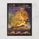 Recherche de contes de fées vintages cartes postales Sirène