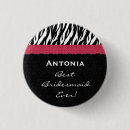 Recherche de mariage rouge et blanc badges Moderne