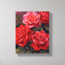 Recherche de bouquet roses rouges posters Peinture