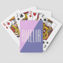 Recherche de géométrique jeux de cartes Girly