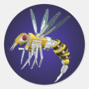 Zoek naar wesp stickers Insect