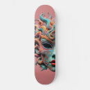 Recherche de mythologie skateboards Méduse
