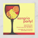 Recherche de sangria invitations Moderne