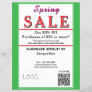 Zoek naar de lente flyers Customer