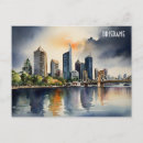 Recherche de brisbane australie cartes postales Aquarelle
