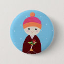 Recherche de poupée de kokeshi badges Fille