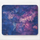 Recherche de carte du monde tapis souris Céleste