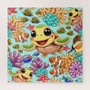 Recherche de tortue mignonne puzzles Tortue de mer