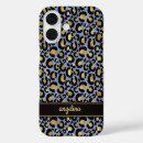 Recherche de léopard bleu iphone coques Motif