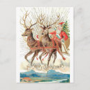 Recherche de renne de noël cartes postales Animal