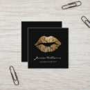 Recherche de lèvre cartes visite Pour elle