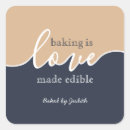 Zoek naar eetbare stickers Chef