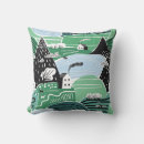 Recherche de motif montagne coussins Transparent
