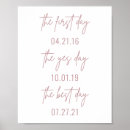 Recherche de jour du mariage posters Rustique