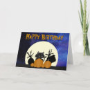 Recherche de halloween anniversaire cartes Chat noir