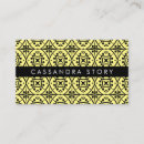 Recherche de motif chic cartes visite Moderne