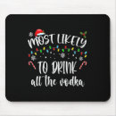 Recherche de vodka tapis souris Noël