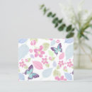 Recherche de papillons pastel cartes postales Floral