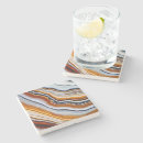 Recherche de geode dessous de verres Blanc