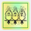 Zoek naar grappige vogels stickers Cartoon