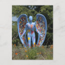 Recherche de anges bleus cartes postales Prière