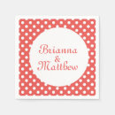 Zoek naar rood wit servetten Polka dot