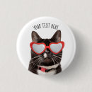 Recherche de félin badges Coeur