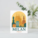 Recherche de milan vintage cartes postales Duomo di milano