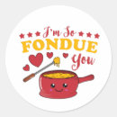 Recherche de fondue autocollants Fromage