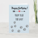 Recherche de chat heureux vœux cartes Bébé à fourrure