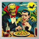 Zoek naar vintage monster kunst Gruwel