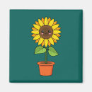 Recherche de tournesol magnets Mignon