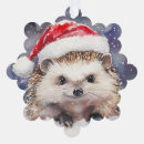 Recherche de hérisson ornements Hiver