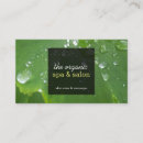 Recherche de gouttelettes cartes visite Nature