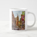Recherche de new york city tasses Aquarelle