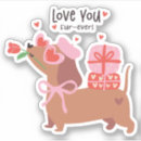 Zoek naar van een hond giften stickers Dachshund