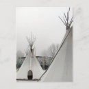 Recherche de teepee cartes postales Hiver