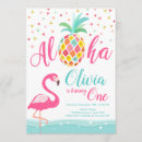 Recherche de flamant rose anniversaire invitations Luau