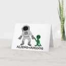 Zoek naar aliens kaarten Astronaut