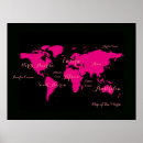 Zoek naar wereld kaart posters Planisphere