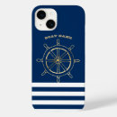 Zoek naar maritiem iphone hoesjes Marineblauw
