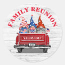 Recherche de réunion famille autocollants Nom de famille