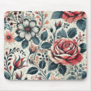 Recherche de motif fleuri tapis souris Peinture