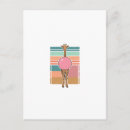 Recherche de motif de girafe cartes postales Safari