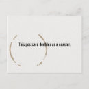 Recherche de funny cartes postales Minimaliste
